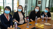 访企拓岗 联动就业 ---365英国上市官网在线走访调研天津大江文化传播有限公司